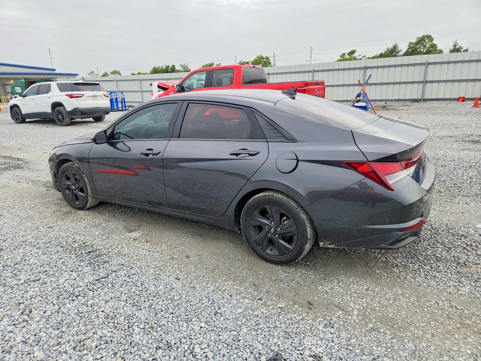 2021 Hyundai Elantra VIN 5NPLM4AG9MH047024 COPART salvage auction — SIDE, LA - CERT OF TITLE-SALVAGE, sold $3,750 on 2026-07-27 (photo 2)
