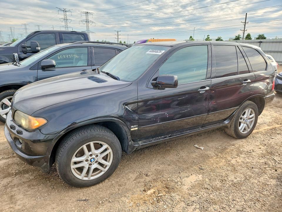 2004 BMW X5 VIN 5UXFA13514LU33477 COPART salvage auction — MINOR DENT/SCRATCHES, IL - CERTIFICATE OF TITLE, sold $300 on 2026-07-28 (photo 1)