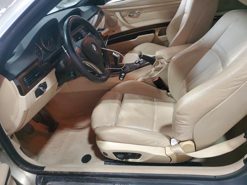 2009 BMW 3er VIN WBAWR33559PX75498 COPART salvage auction — FRONT END, Ny - Mv-907A Salvage Certificate, sold $1,900 on 2026-07-20 (photo 7)