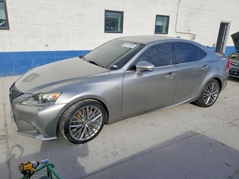 2014 Lexus Is 250 VIN JTHBF1D27E5011160 COPART salvage auction — INTERIOR BURN, Ut - Salvage Certificate, sold $2,950 on 2026-08-31 (photo 1)