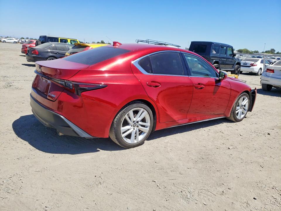 2021 Lexus Is 300 VIN JTHCA1D20M5113921 COPART salvage auction — FRONT END, CA - SALVAGE CERTIFICATE, sold $10,800 on 2026-08-13 (photo 3)