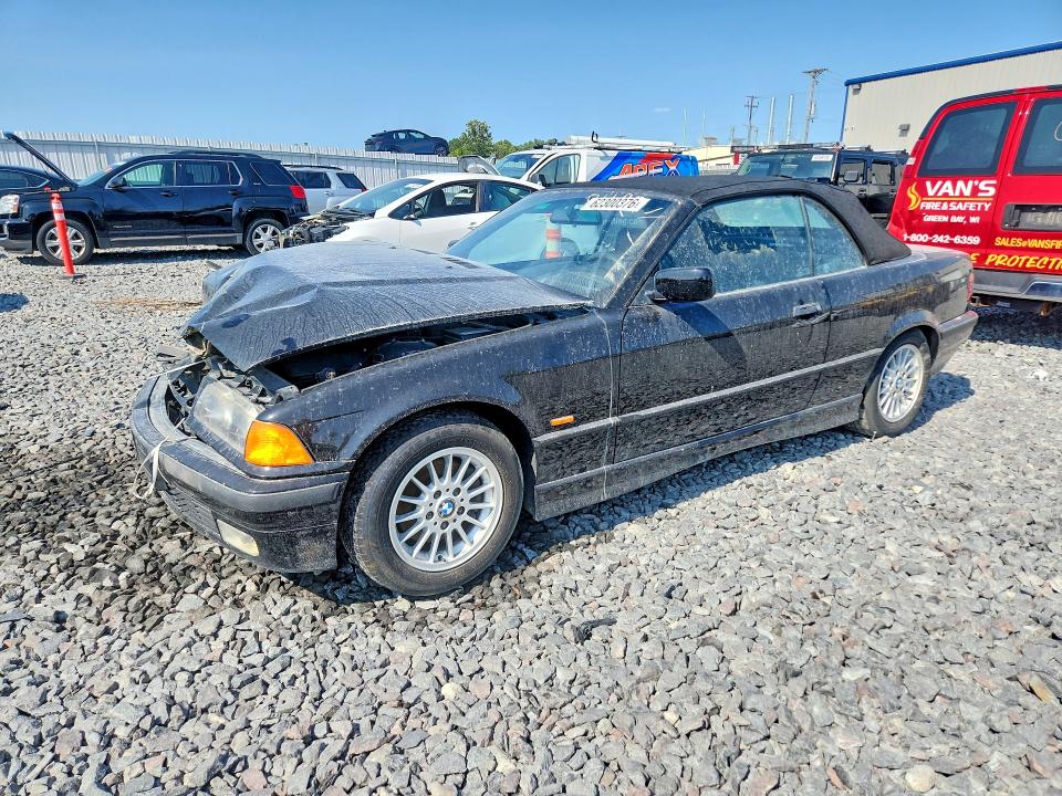 1997 BMW 3 series VIN WBABK8328VEY85232 COPART salvage auction — FRONT END, WI - JUNKED VEHICLE BILL OF SALE, sold $350 on 2026-08-10 (photo 1)