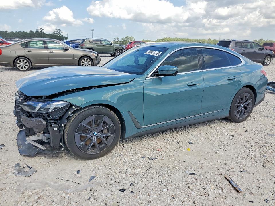 2025 BMW I4 VIN WBY23HD03SFU94927 — COPART salvage auction photo