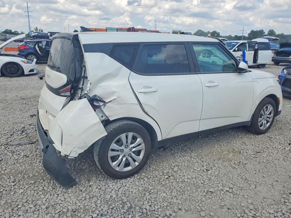 2024 Kia Soul VIN KNDJ23AU7R7233878 COPART salvage auction — REAR END, Oh - Cert Of Title-Salvage, sold $1,050 on 2026-07-28 (photo 3)
