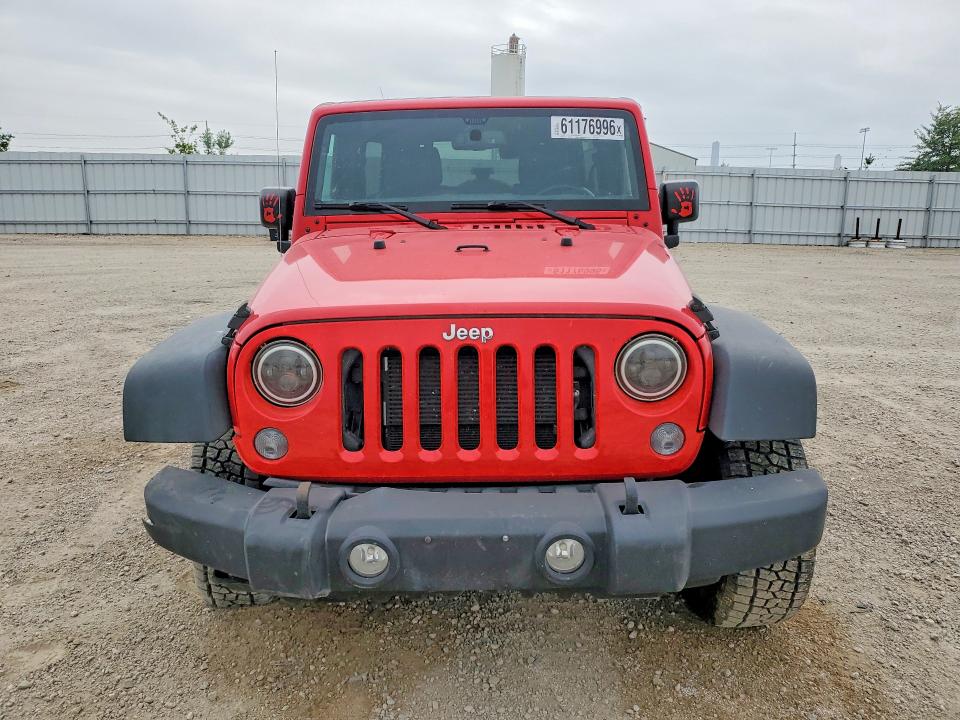 2016 Jeep Wrangler / VIN 1C4BJWFGXGL240338 COPART salvage auction — FRONT END, IA - CERT OF TITLE-SALVAGE TITLE, sold $650 on 2026-08-19 (photo 5)