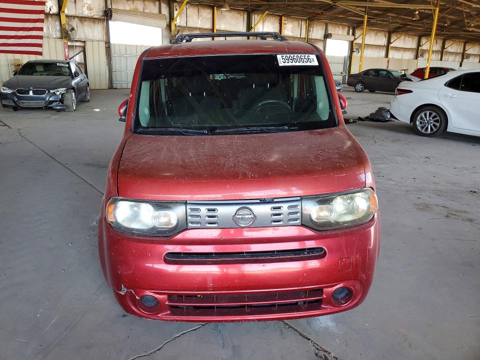 2011 Nissan Cube VIN JN8AZ2KR6BT201067 COPART salvage auction — FRONT END, AZ - CERTIFICATE OF TITLE, sold $475 on 2026-07-29 (photo 5)
