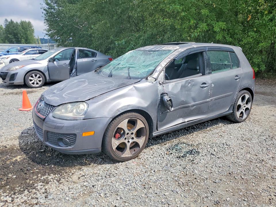 2007 Volkswagen Gti VIN WVWHV71K87W068292 COPART salvage auction — ROLLOVER, WA - BILL OF SALE, sold $275 on 2026-07-27 (photo 1)