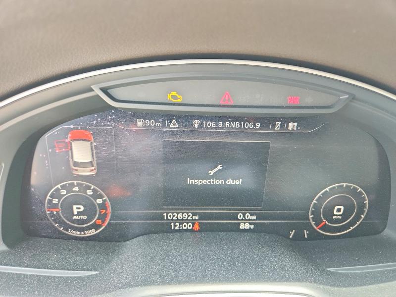 2017 Audi Q7 VIN WA1VAAF76HD056701 COPART salvage auction — NORMAL WEAR, IN - DEALER ONLY CLEAN TITLE, sold $1,550 on 2026-07-28 (photo 9)