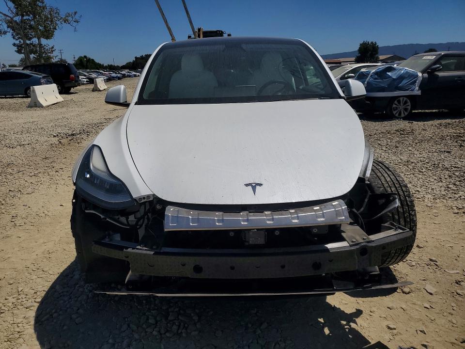 2020 Tesla Model y VIN 5YJYGDEFXLF018806 COPART salvage auction — FRONT END, Ca - Salvage Certificate, sold $9,900 on 2026-07-16 (photo 5)