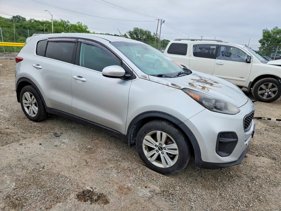 2017 Kia Sportage VIN KNDPM3AC1H7156614 COPART salvage auction — ENGINE BURN, MD - CERTIFICATE OF TITLE, sold $1,500 on 2026-07-27 (photo 4)