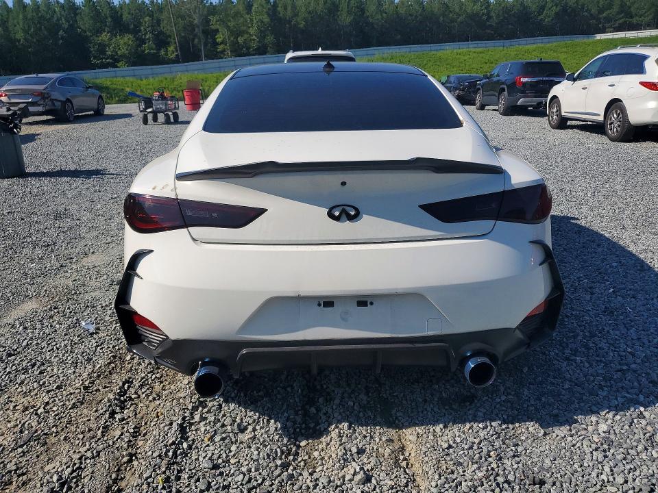 2019 Infiniti Q60 VIN JN1EV7EL6KM290780 COPART salvage auction — FRONT END, Nc - Salvage Certificate Of Title, sold $10,000 on 2026-08-13 (photo 6)