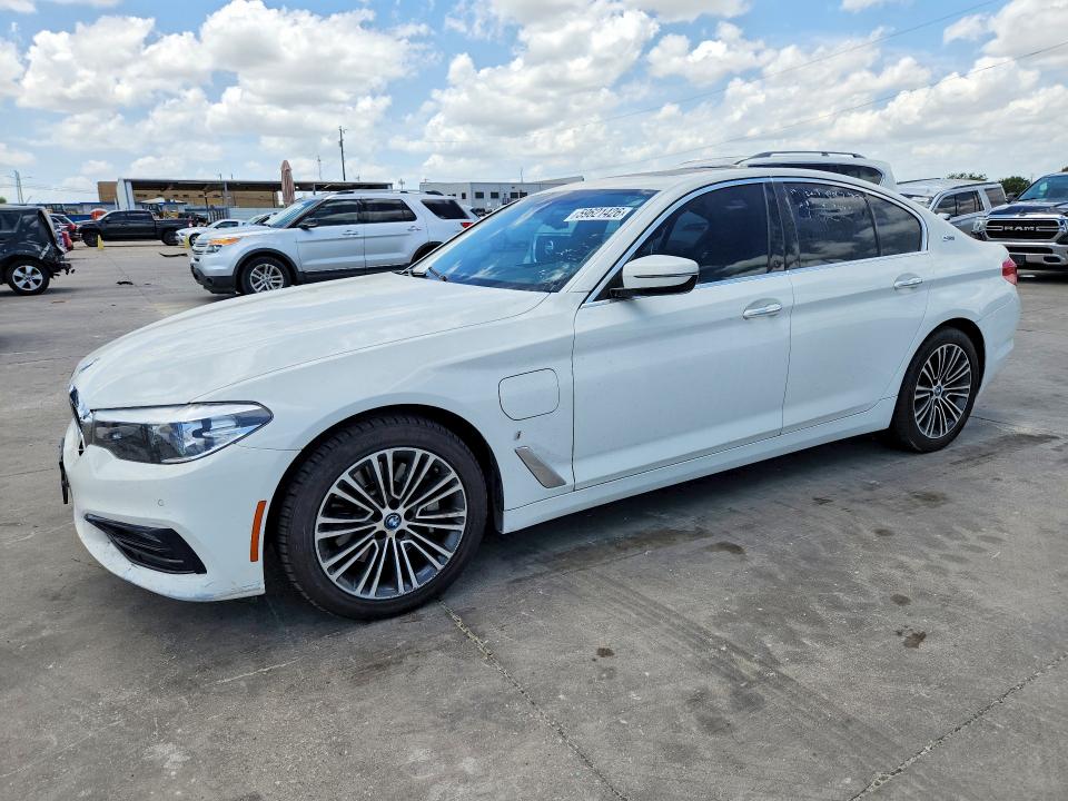 2018 BMW 5er VIN WBAJA9C59JB253480 COPART salvage auction — NORMAL WEAR, Tx - Certificate Of Title (P), sold $9,200 on 2026-08-03 (photo 1)