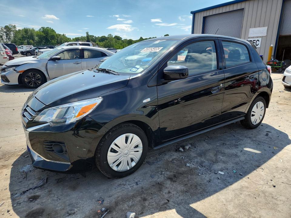 2024 Mitsubishi Mirage VIN ML32AUHJ1RH021919 COPART salvage auction — SIDE, FL - CERT OF TITLE SLVG REBUILDABLE, sold $2,650 on 2026-07-20 (photo 1)