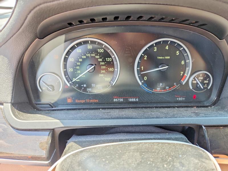 2013 BMW 7er VIN WBAYE4C52DD137066 COPART salvage auction — SIDE, Pa - Certificate Of Salvage, sold $650 on 2026-08-03 (photo 9)