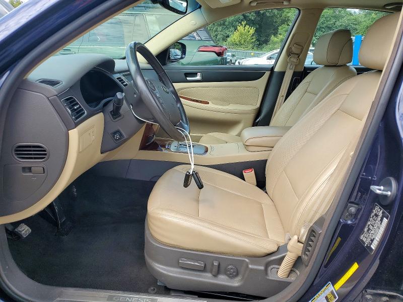 2012 Hyundai Genesis VIN KMHGC4DD9CU179366 COPART salvage auction — MINOR DENT/SCRATCHES, GA - CERT OF TITLE-SALVAGE, sold $2,000 on 2026-07-24 (photo 7)