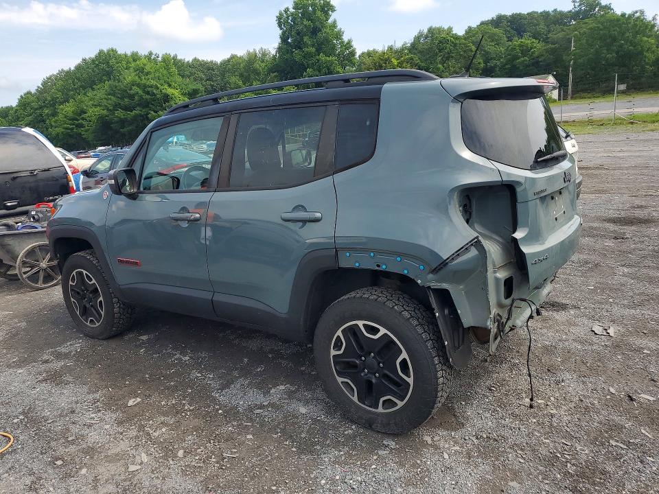 2016 Jeep Renegade VIN ZACCJBCT1GPD19665 COPART salvage auction — REAR END, PA - CERTIFICATE OF SALVAGE, sold $1,100 on 2026-07-23 (photo 2)