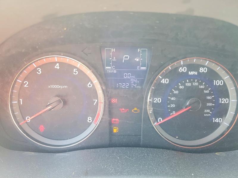 2015 Hyundai Accent VIN KMHCT4AE6FU907449 COPART salvage auction — FRONT END, Fl - Certificate Of Title, sold $725 on 2026-07-22 (photo 9)