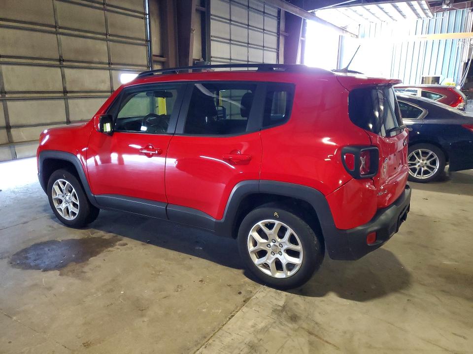 2017 Jeep Renegade VIN ZACCJBBB3HPF50612 COPART salvage auction — REAR END, Ia - Salvage W/Salvage History, sold $1,600 on 2026-07-22 (photo 2)