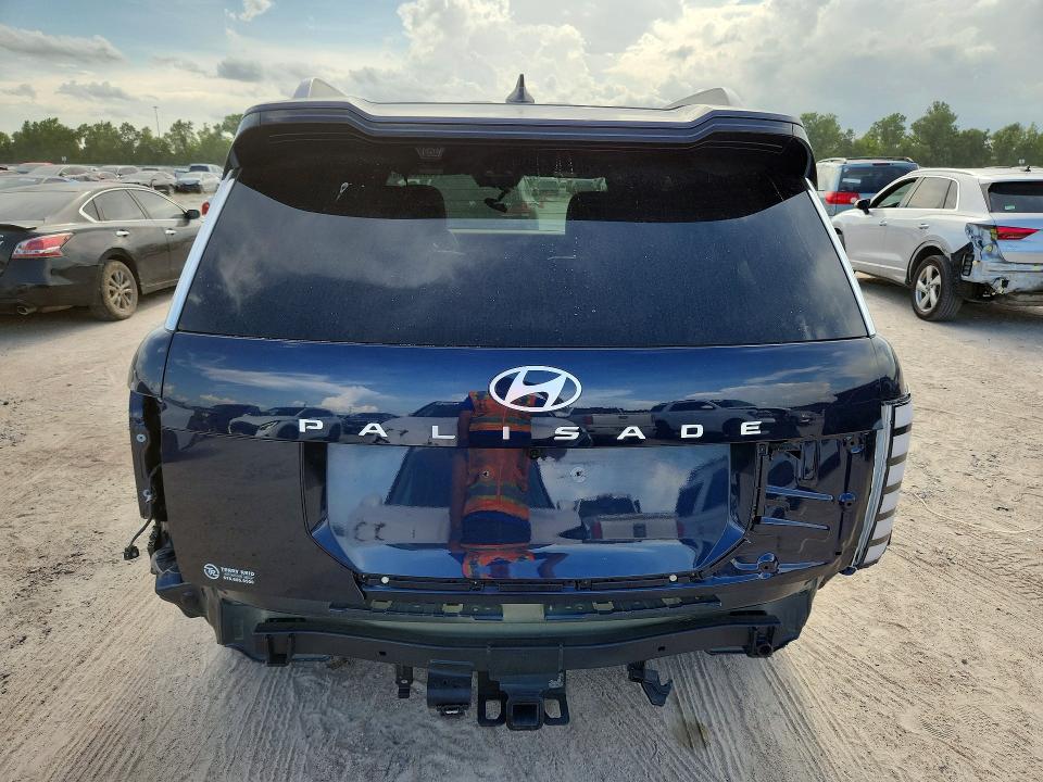 2026 Hyundai Palisade VIN KM8RM5S29TU031375 COPART salvage auction — ALL OVER, GA - CERT OF TITLE-SALVAGE, sold $17,500 on 2026-07-24 (photo 6)