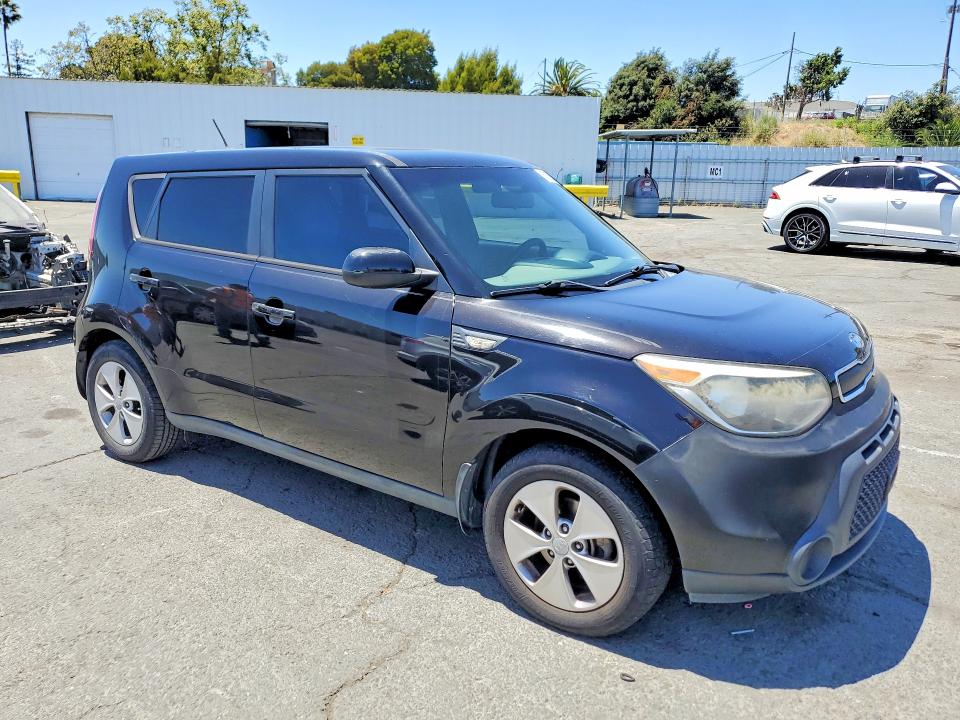 2014 Kia Soul VIN KNDJN2A23E7040542 COPART salvage auction — MECHANICAL, CA - DIS/DLR/EXP ONLY CLEAN TITLE, sold $500 on 2026-07-31 (photo 4)