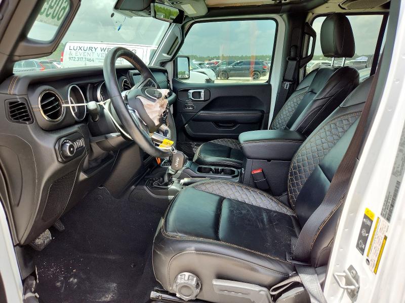 2021 Jeep Wrangler / VIN 1C4HJXEN8MW526134 COPART salvage auction — FRONT END, Tx - Certificate Of Title, sold $12,600 on 2026-07-28 (photo 7)