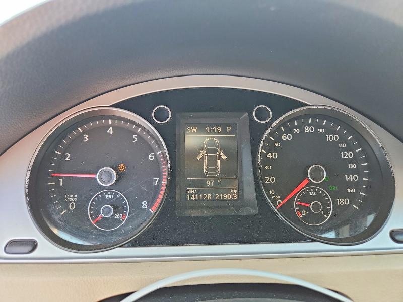 2012 Volkswagen Passat cc VIN WVWMP7AN0CE537183 COPART salvage auction — SIDE, La - Cert Of Title-Salvage, sold $825 on 2026-07-15 (photo 9)