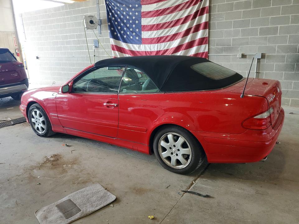 2003 Mercedes-benz Clk-class VIN WDBLK65G53T135413 COPART salvage auction — FRONT END, MO - CERTIFICATE OF TITLE, sold $1,000 on 2026-07-28 (photo 2)