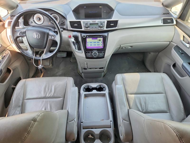 2015 Honda Odyssey VIN 5FNRL5H69FB070255 COPART salvage auction — FRONT END, NC - DEALER ONLY CLEAN TITLE, sold $3,700 on 2026-07-30 (photo 8)