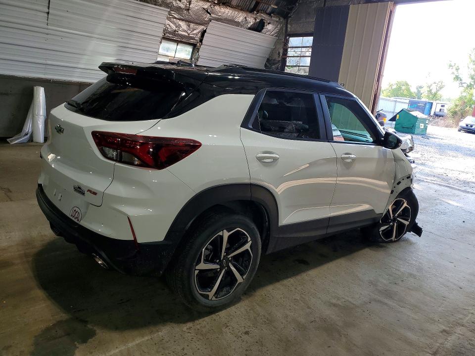 2023 Chevrolet Trailblazer VIN KL79MUSL9PB177300 COPART salvage auction — FRONT END, Ny - Mv-907A Salvage Certificate, sold $3,350 on 2026-07-13 (photo 3)