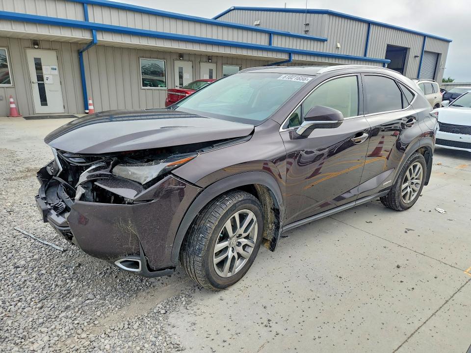 2015 Lexus Nx VIN JTJBJRBZ8F2008718 COPART salvage auction — FRONT END, Ky - Cert Of Title-Salvage, sold $3,050 on 2026-07-23 (photo 1)