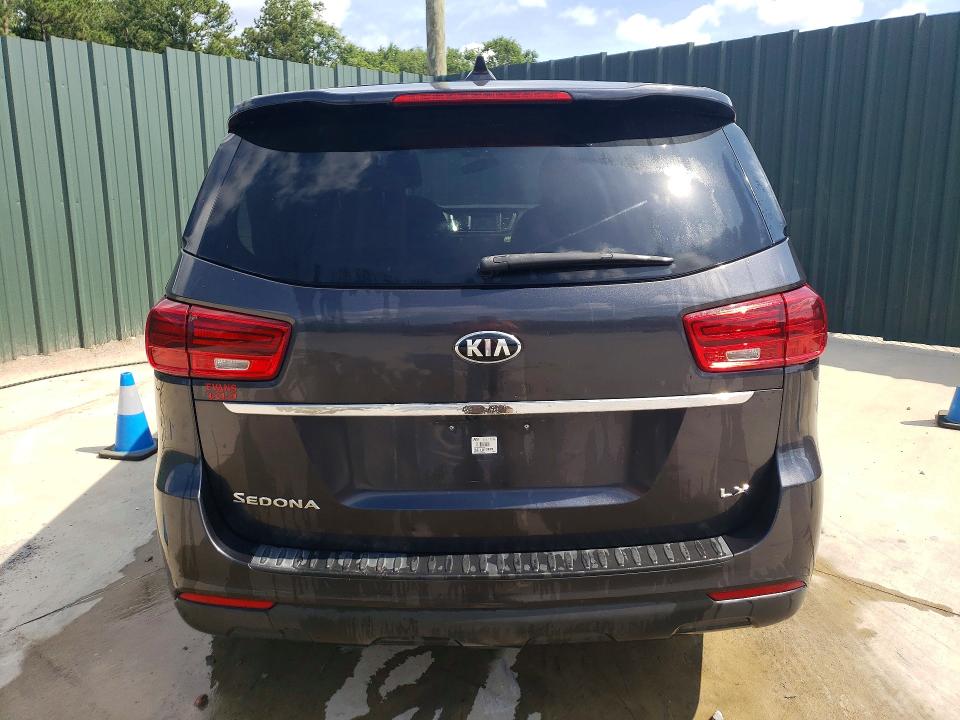 2019 Kia SEDONA VIN KNDMB5C17K6570140 COPART salvage auction — REAR END, SC - CERTIFICATE OF TITLE, sold $1,100 on 2026-07-28 (photo 6)