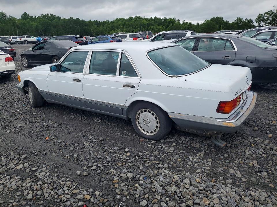 1987 Mercedes-benz 420 VIN WDBCA35D3HA326239 COPART salvage auction — MECHANICAL, NJ - CERTIFICATE OF TITLE, sold $325 on 2026-07-08 (photo 2)