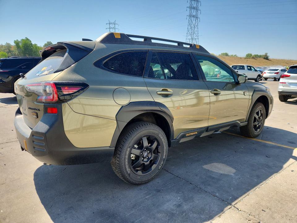 2025 Subaru Outback VIN 4S4BTGUD5S3143285 COPART salvage auction — FRONT END, CO - SALVAGE TITLE (P), sold $19,200 on 2026-07-27 (photo 3)