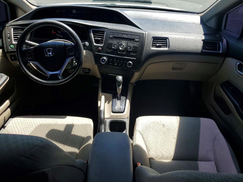 2014 Honda Civic VIN 19XFB2F51EE238487 COPART salvage auction — FRONT END, Ca - Salvage Certificate, sold $1,950 on 2026-07-29 (photo 8)
