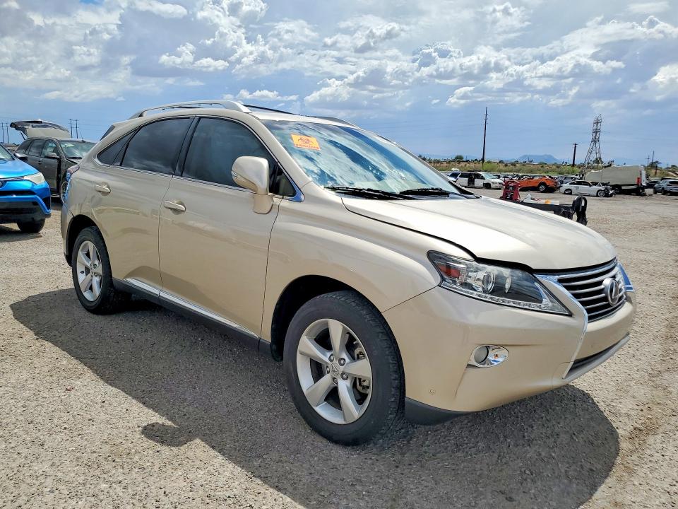 2013 Lexus Rx VIN JTJZK1BA9D2008053 COPART salvage auction — SIDE, AZ - CERT OF TITLE - SALVAGE, sold $5,900 on 2026-07-31 (photo 4)
