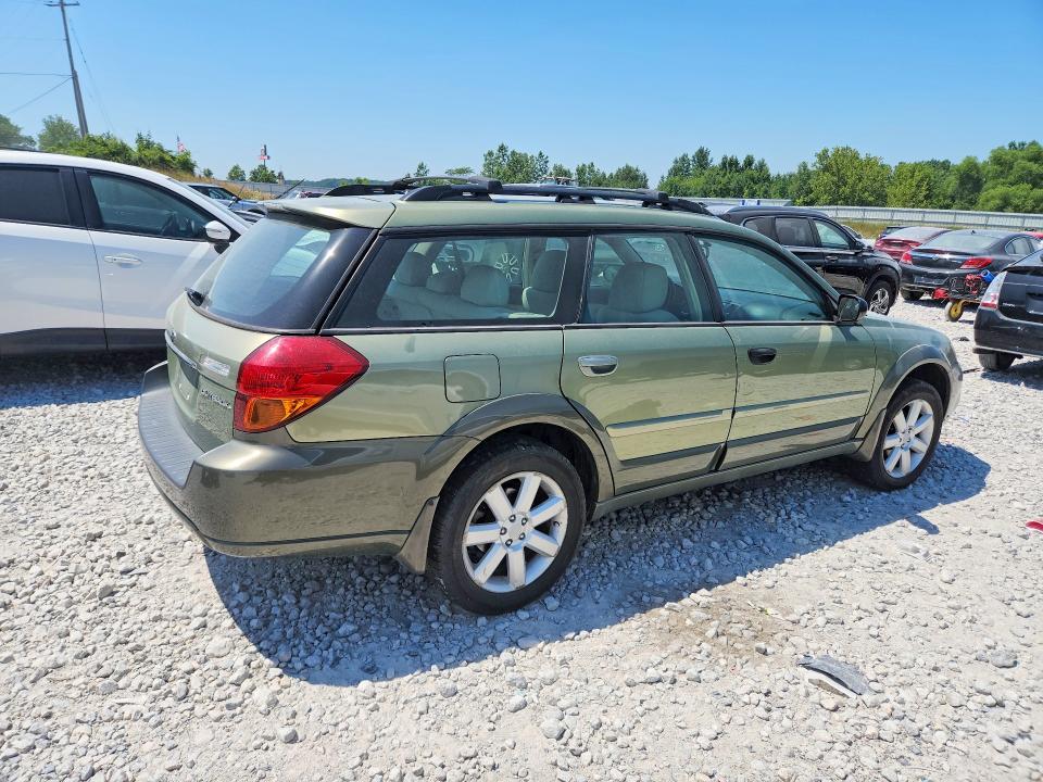 2007 Subaru Outback VIN 4S4BP61C977304716 COPART salvage auction — REAR END, Mi - Dealer Only Clean Title, sold $675 on 2026-09-24 (photo 3)