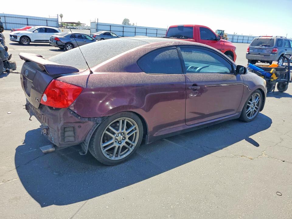 2007 Scion Tc VIN JTKDE177X70186628 COPART salvage auction — REAR END, CA - SALVAGE CERTIFICATE, sold $750 on 2026-07-16 (photo 3)