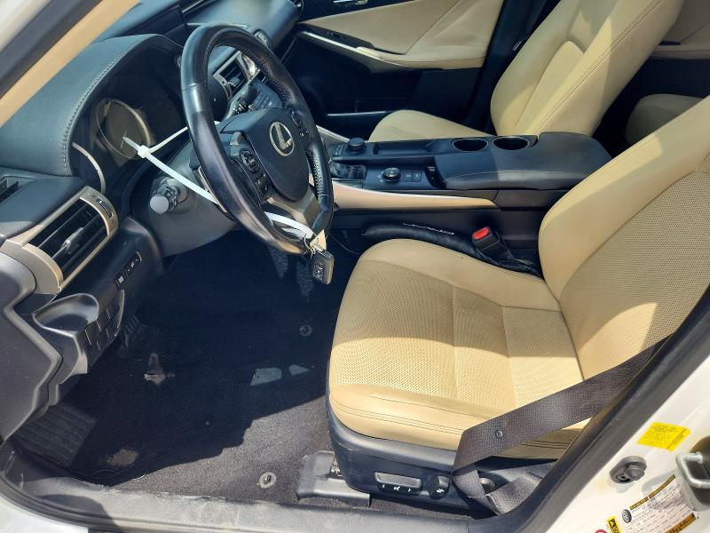 2016 Lexus Is VIN JTHBA1D22G5010404 COPART salvage auction — WATER/FLOOD, Mt - Certificate Of Title, sold $1,800 on 2026-07-20 (photo 7)