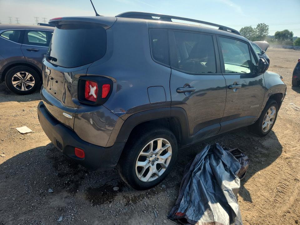 2017 Jeep Renegade VIN ZACCJBBB3HPG50788 COPART salvage auction — FRONT END, Il - Certificate Of Title, sold $475 on 2026-08-04 (photo 3)