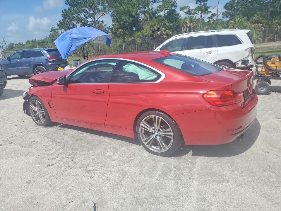 2017 BMW 4er VIN WBA4R7C59HK679867 COPART salvage auction — FRONT END, Fl - Certificate Of Destruction, sold $2,600 on 2026-08-05 (photo 2)