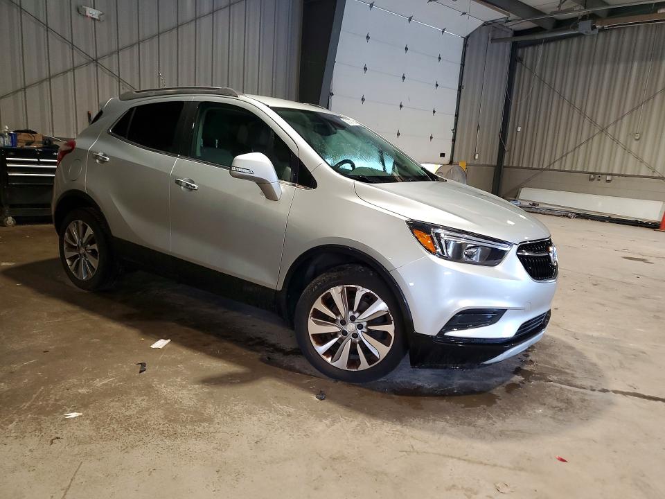 2017 Buick Encore VIN KL4CJASB5HB014887 COPART salvage auction — MINOR DENT/SCRATCHES, Tx - Salvage Vehicle Title, sold $2,300 on 2026-08-22 (photo 4)