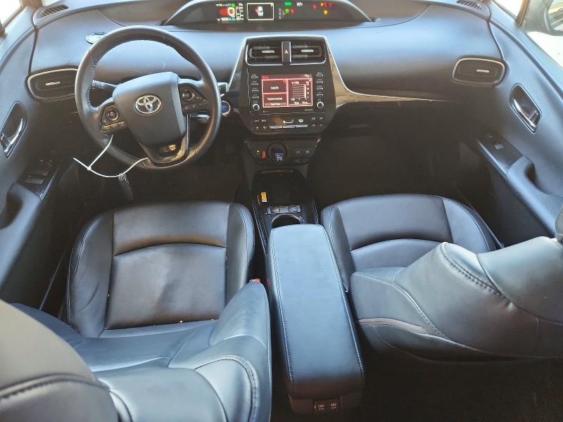 2022 Toyota Prius VIN JTDKAMFU0N3180402 COPART salvage auction — REAR END, CA - SALVAGE CERTIFICATE, sold $9,500 on 2026-08-20 (photo 8)