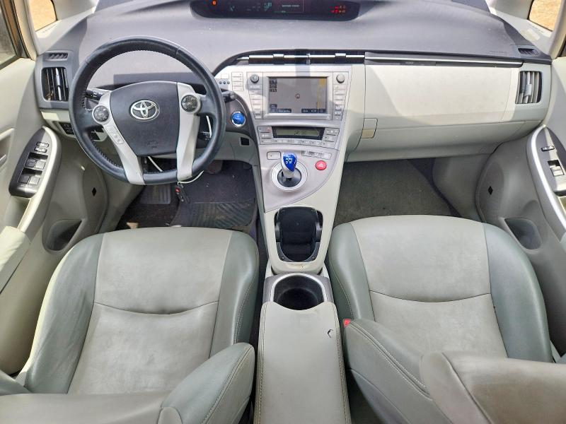 2014 Toyota Prius VIN JTDKN3DU0E1841777 COPART salvage auction — REAR END, Al - Cert Of Title-Salvage Title, sold $2,700 on 2026-07-22 (photo 8)