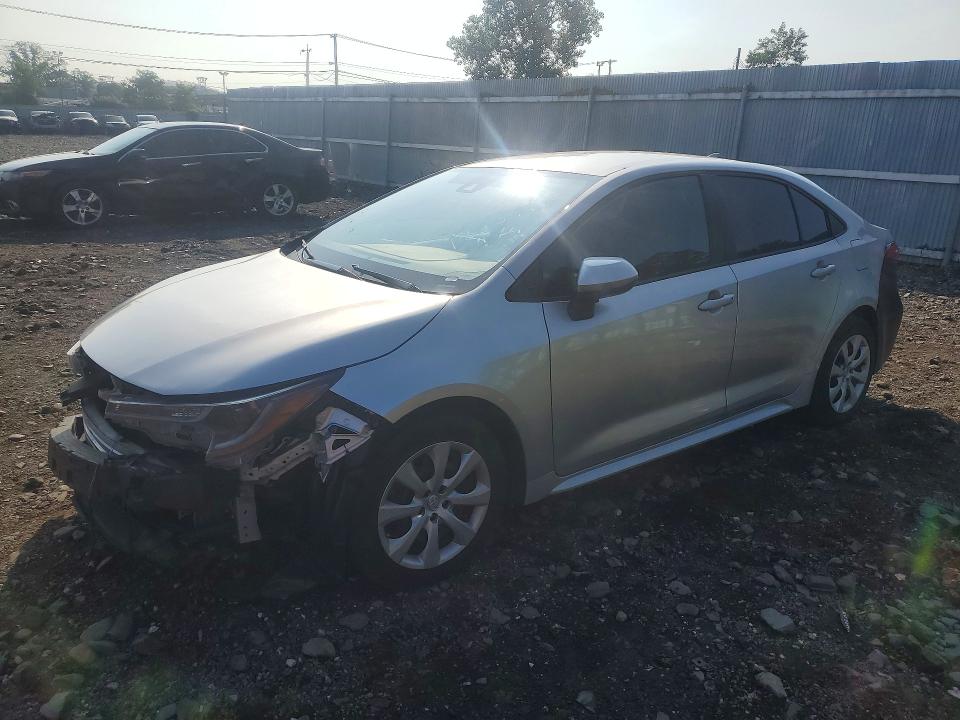 2020 Toyota Corolla VIN 5YFEPRAE1LP128595 COPART salvage auction — FRONT END, Fl - Certificate Of Title, sold $2,600 on 2026-07-28 (photo 1)