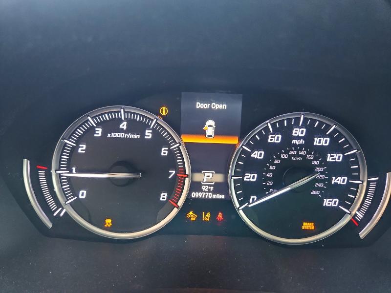 2018 Acura Mdx VIN 5J8YD3H50JL006701 COPART salvage auction — REAR END, Salvage Title, sold $8,600 on 2026-08-24 (photo 9)