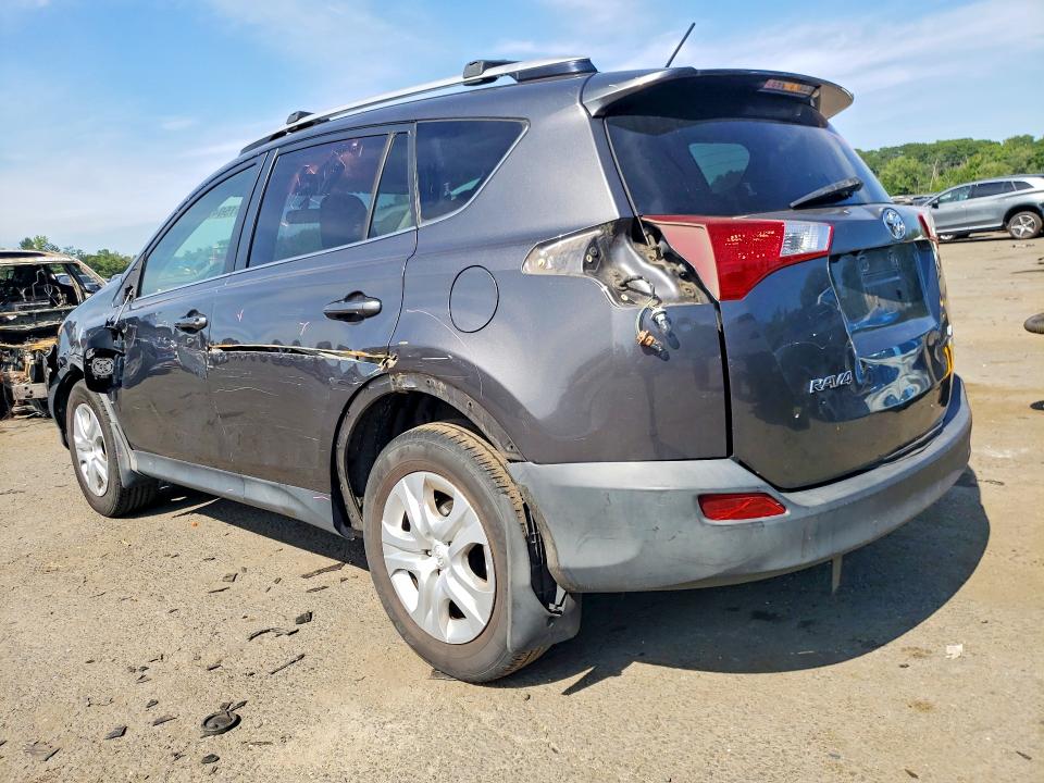 2014 Toyota Rav4 VIN JTMBFREV8EJ001012 COPART salvage auction — SIDE, CT - CERT OF TITLE-SALVAGE, sold $500 on 2026-07-24 (photo 2)
