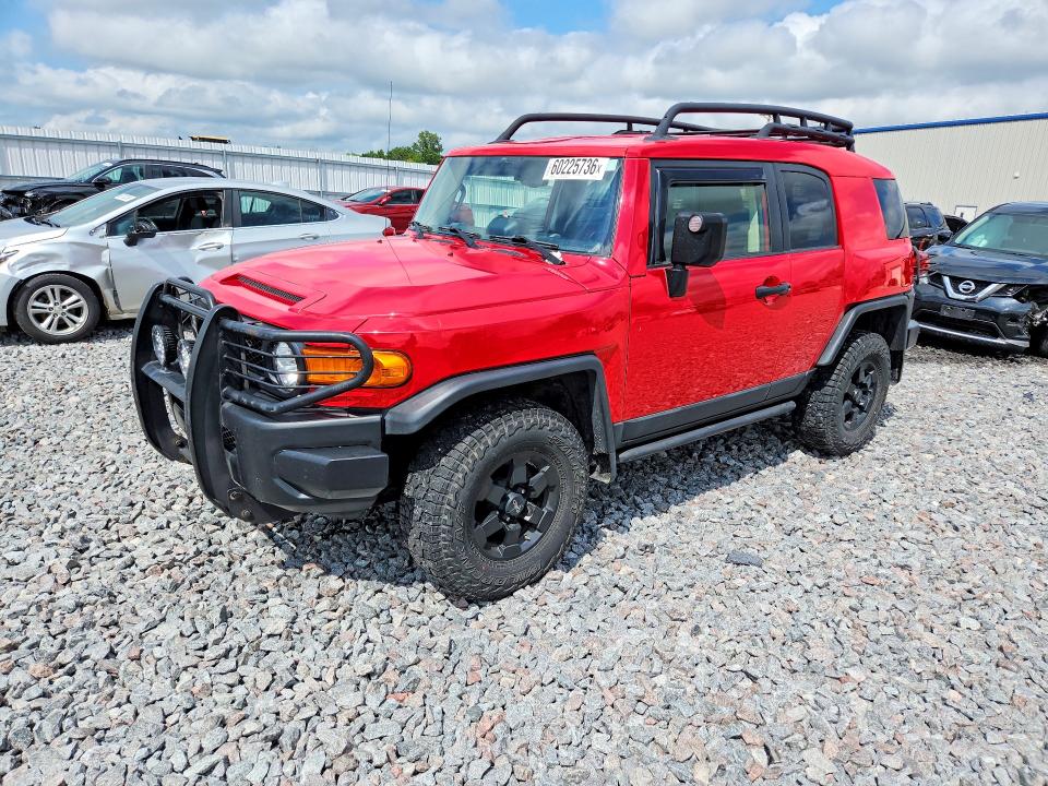 2012 Toyota Fj cruiser VIN JTEBU4BF3CK135077 COPART salvage auction — REAR END, Wi - Certificate Of Title, sold $7,200 on 2026-07-20 (photo 1)