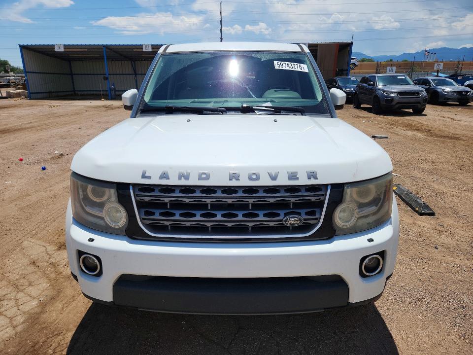 2015 Land rover Lr4 VIN SALAC2V69FA772139 COPART salvage auction — HAIL, Co - Certificate Of Title, sold $3,250 on 2026-07-27 (photo 5)