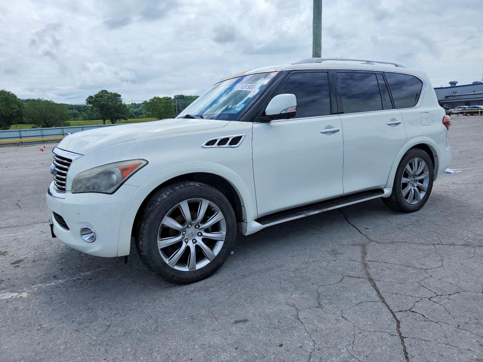 2012 Infiniti Qx56 VIN JN8AZ2NC5C9317804 COPART salvage auction — MINOR DENT/SCRATCHES, Tn - Certificate Of Title (P), sold $850 on 2026-07-27 (photo 1)