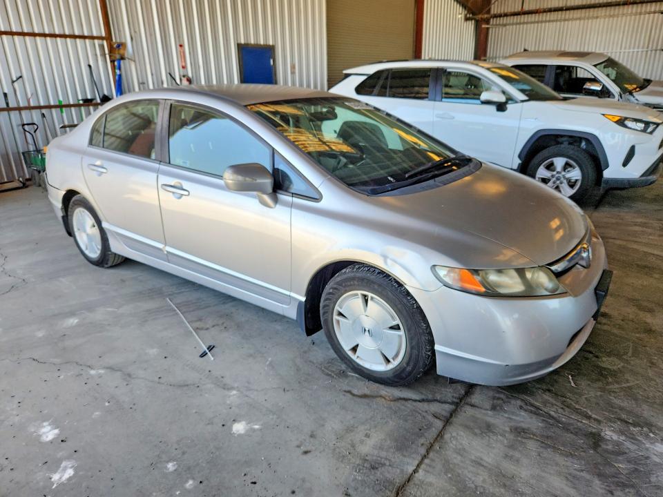 2008 Honda Civic hybrid VIN JHMFA36288S006595 COPART salvage auction — REAR END, CA - SALVAGE CERTIFICATE, sold $1,250 on 2026-07-20 (photo 4)